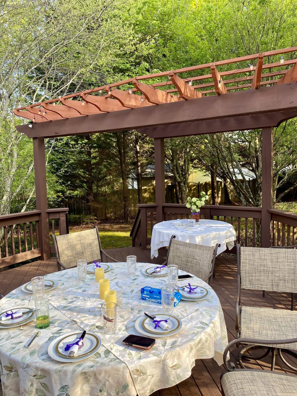 Outdoor dining