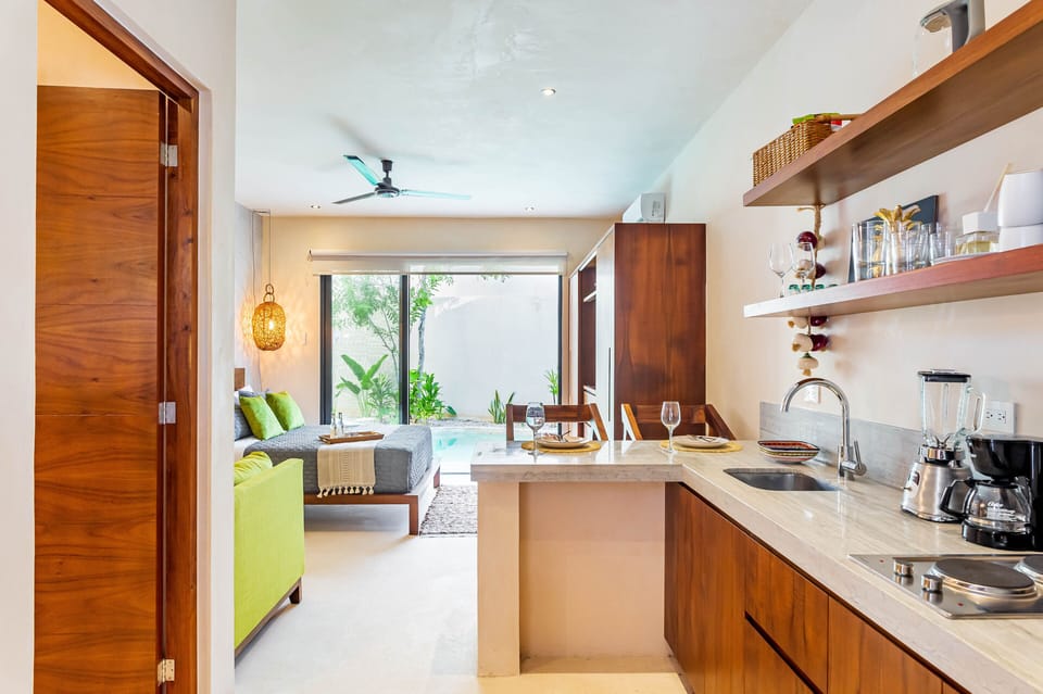 Tulum City Apartments - ANGO-01
Vista interior del estudio