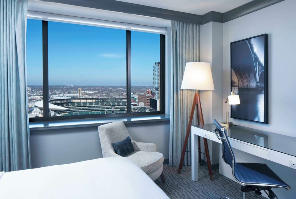 Frette Italian sheets, premium bedding, pillowtop beds, in-room safe