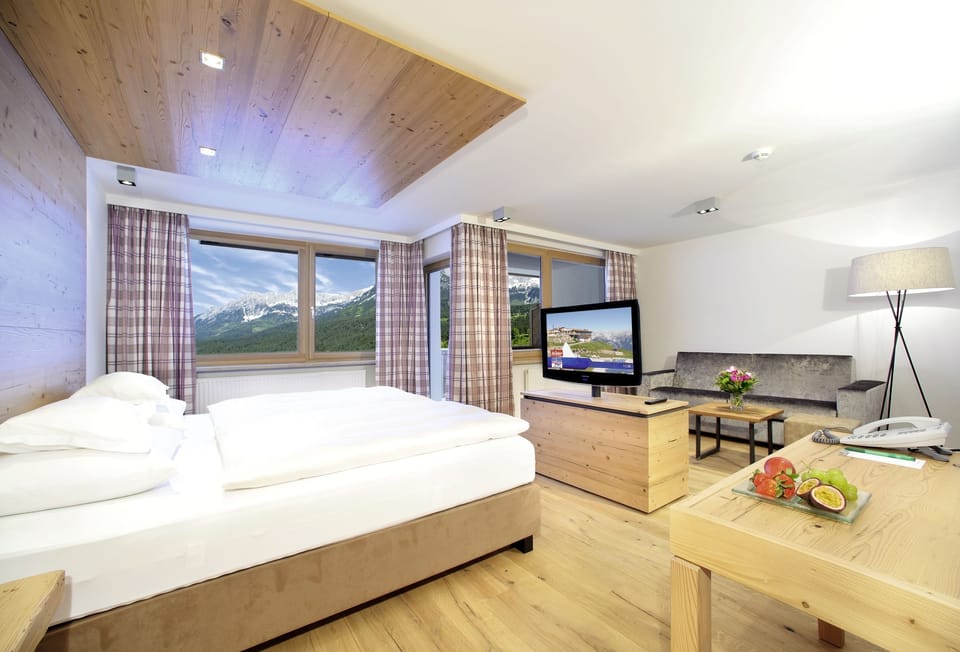 Premium bedding, memory foam beds, minibar, in-room safe