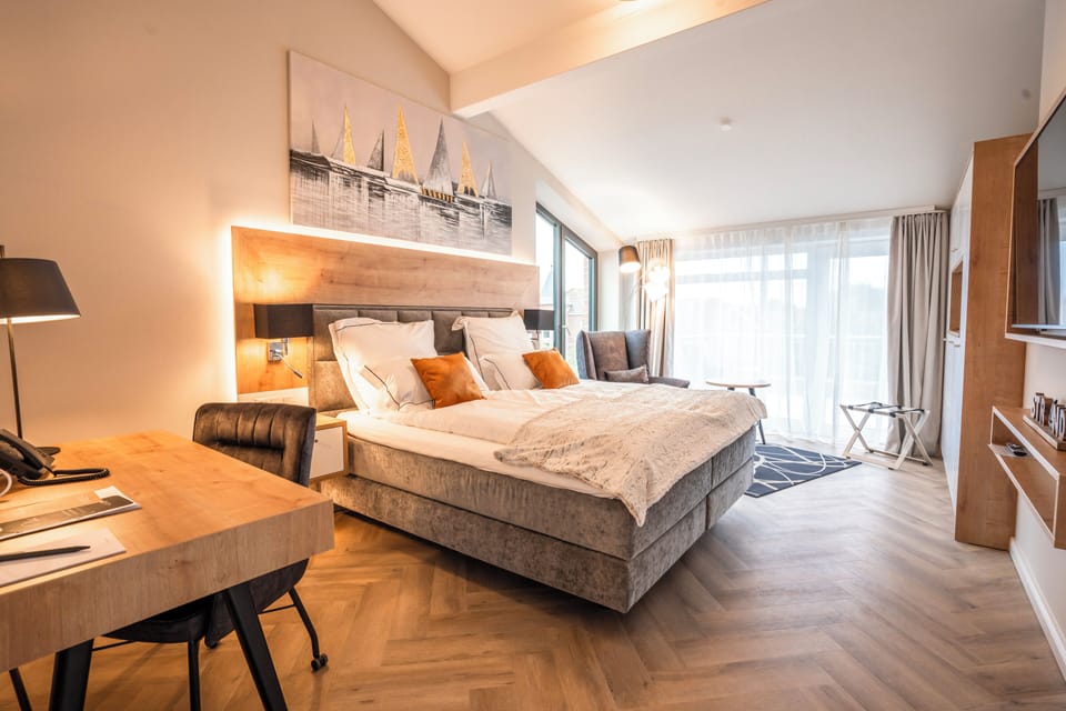 Panoramic Double Room | Premium bedding, in-room safe, individually decorated