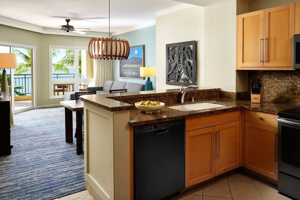 Spacious villa with a separate living and dining area (Oceanfront).