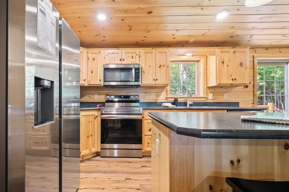 Fully equipped kitchen