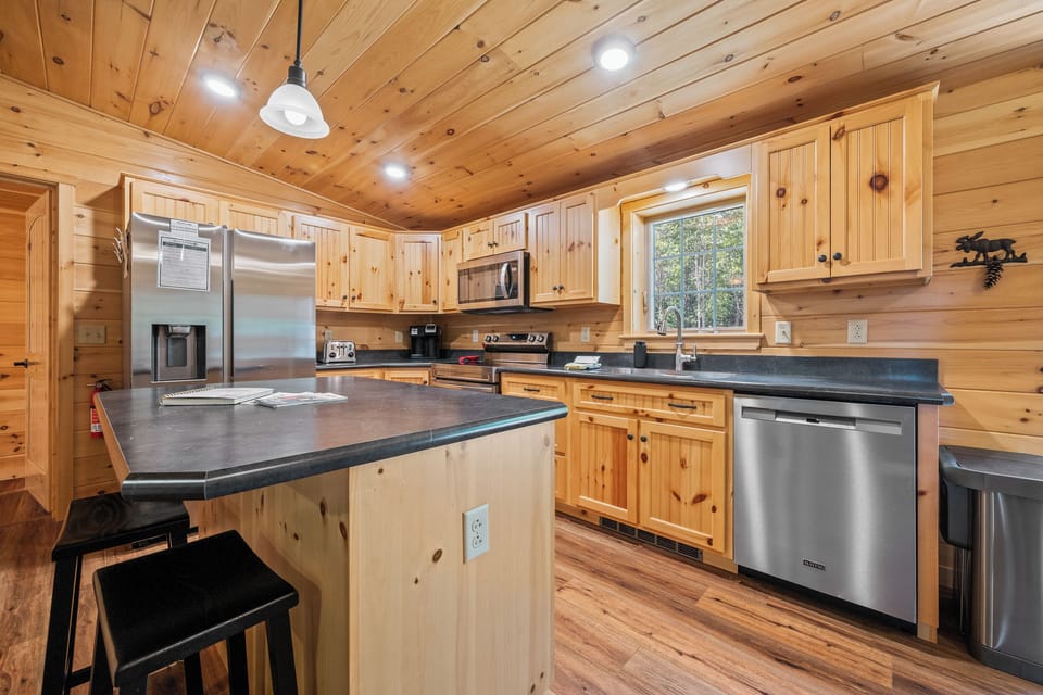 Fully equipped kitchen