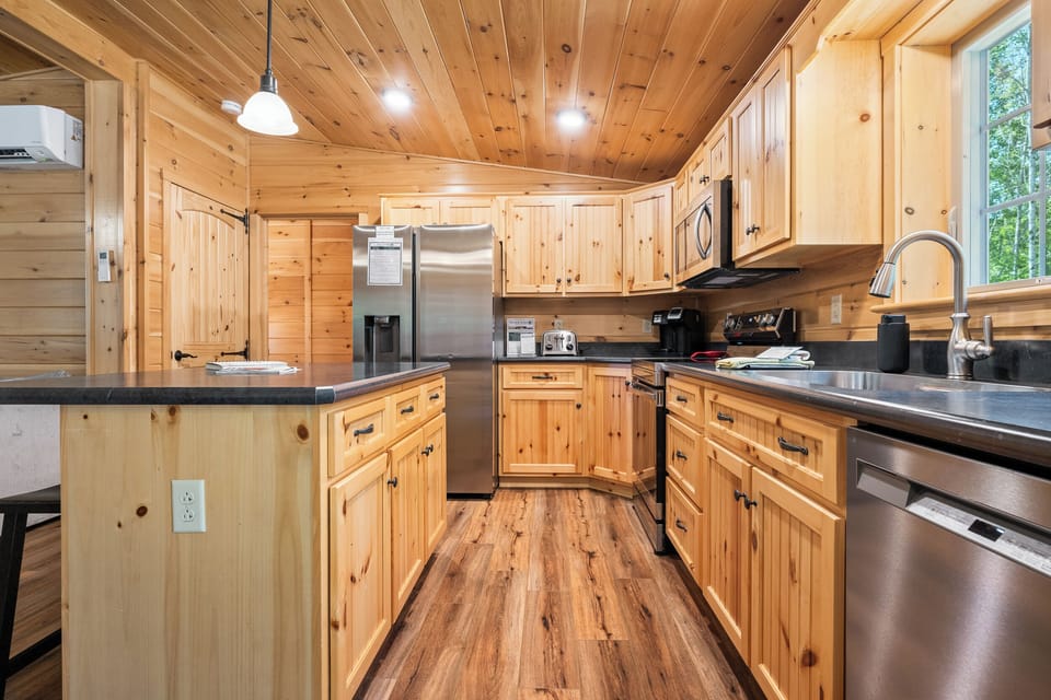 Fully equipped kitchen