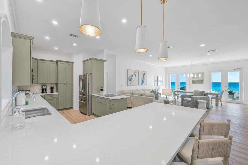 Sunsational - Seagrove Beach - Kitchen Area