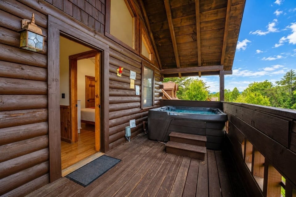 Cabin, 3 Bedrooms | Terrace/patio