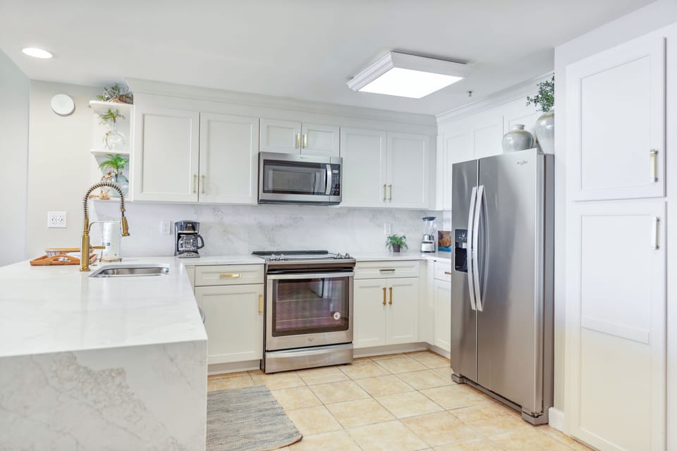 Newly renovated kitchen