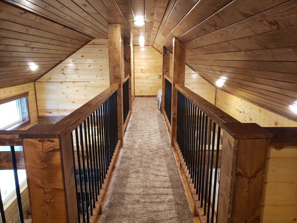 Mesquite walkway