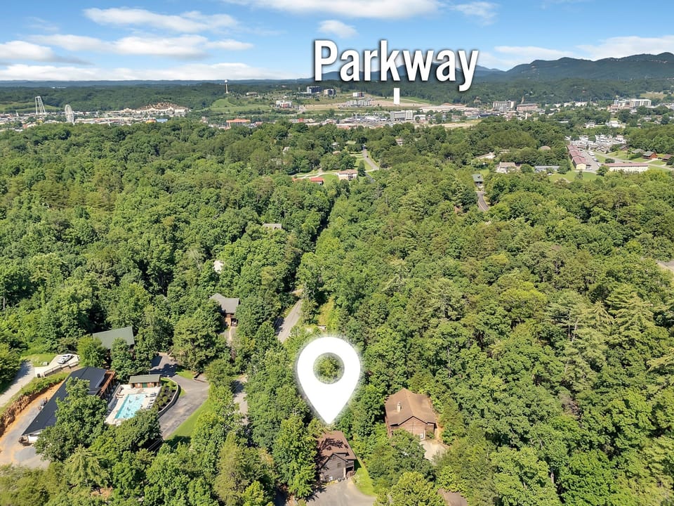 Cabin, 5 Bedrooms | Aerial view