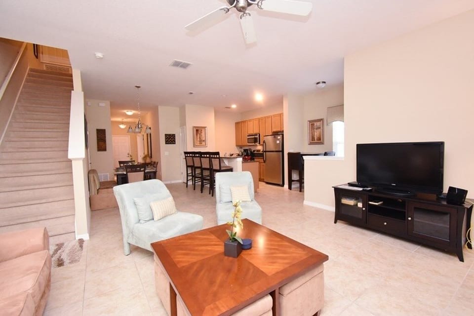 Paradise Palms -5 Bed Townhome W-splashpool-3046pp 5 Bedroom Townhouse by RedAwning House in Osceola County