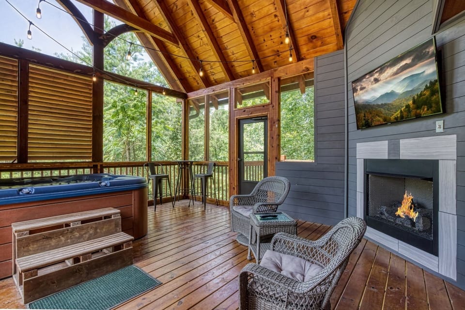 Cabin, 2 Bedrooms | Property grounds