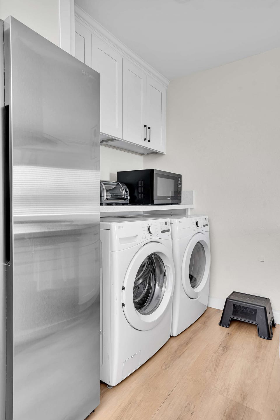 Washer and Dryer are available anytime