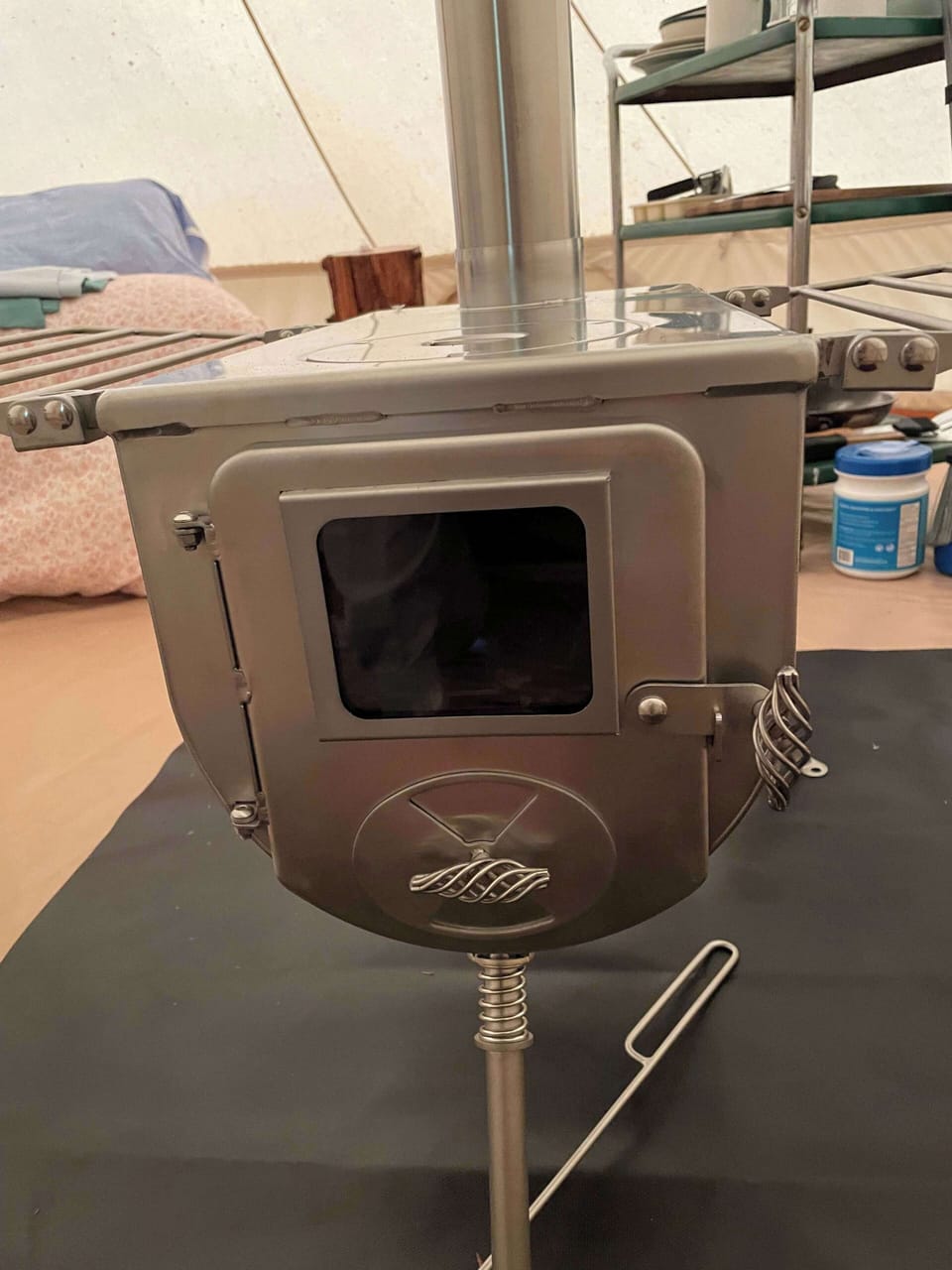 Wood stove warmth, covered.  Unlimited firewood included.*WST