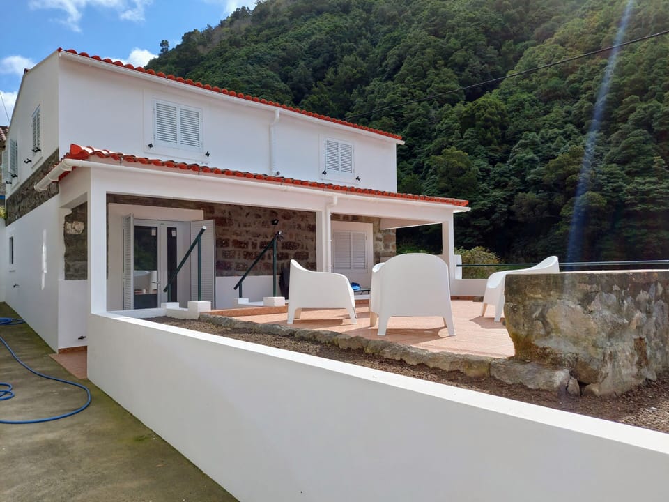A casa.