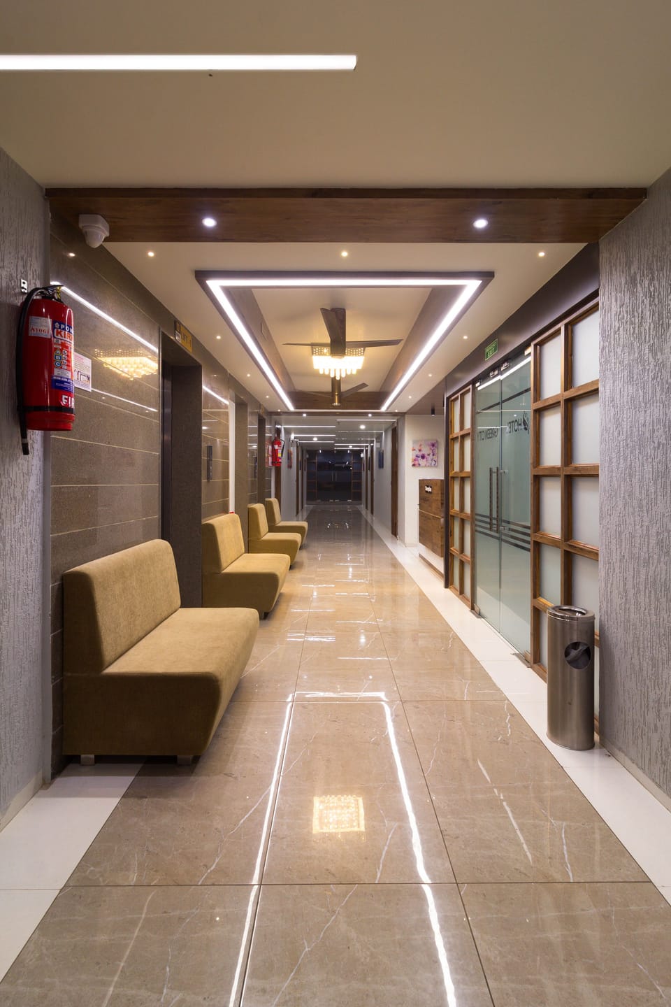 Lobby sitting area