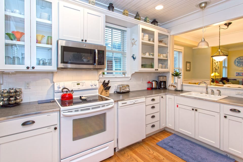 Spacious kitchen perfect for home-cooked meals