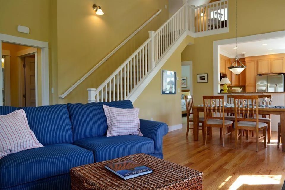 Stairs leading to the loft