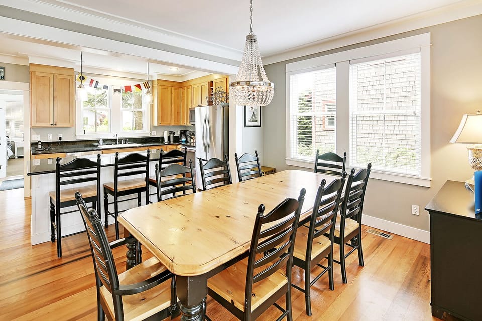 The perfect space for shared meals and great conversation