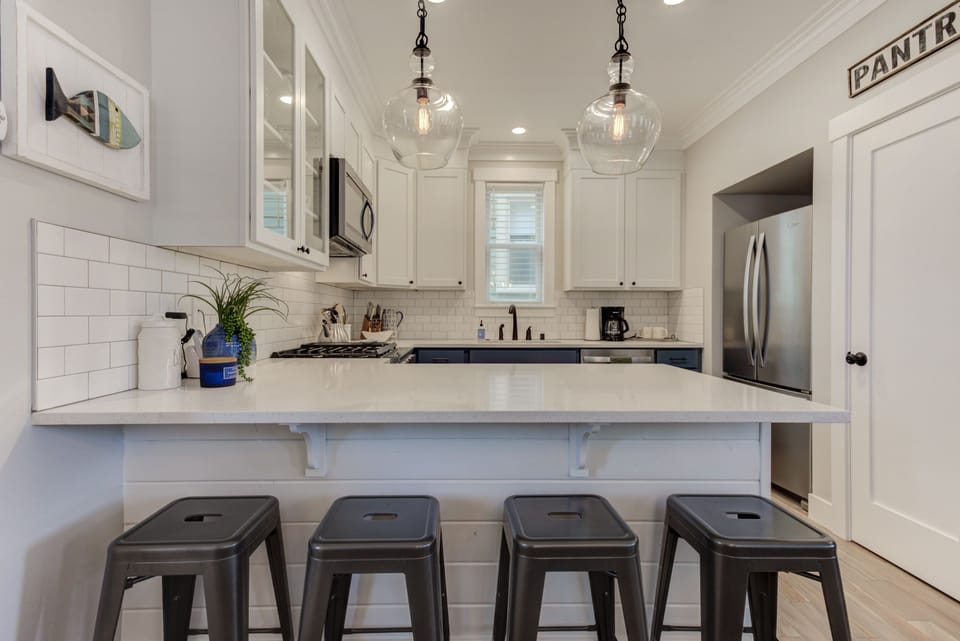 Seating at kitchen