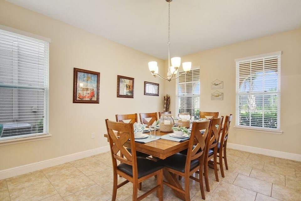 Another View of the Gorgeous, Beach Themed Dining Area!