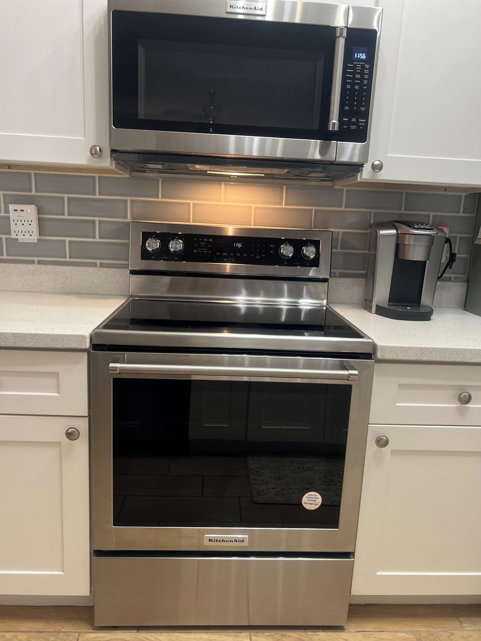 Brand new Stainless Steel appliances