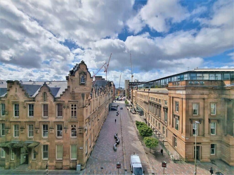 In the heart of Glasgow