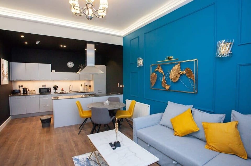 Open plan dining kitchen