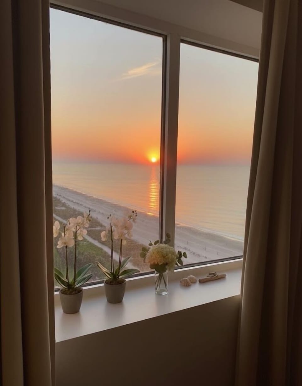 Sunset Oceanfront View