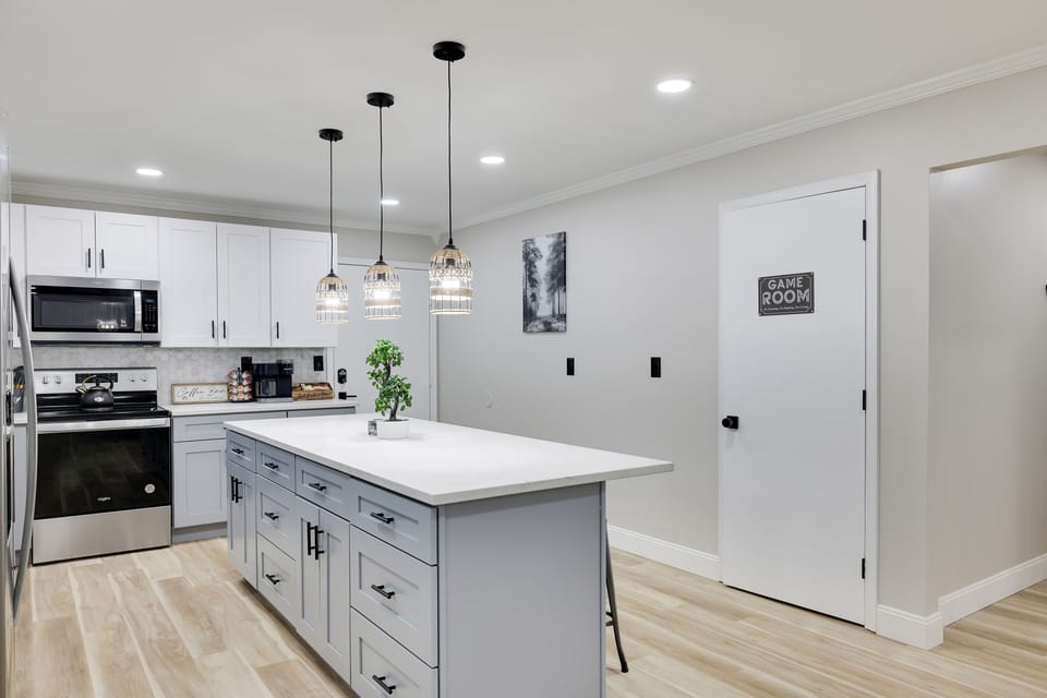 From The Kitchen To The Game Room 
