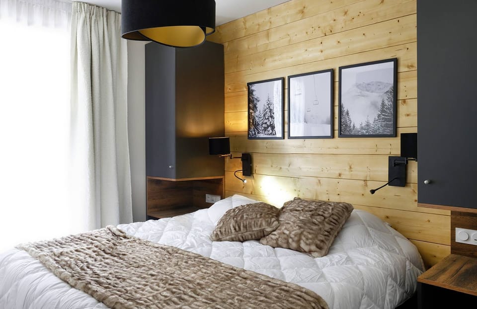The bedrooms are comfy!