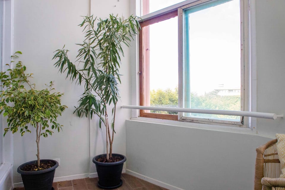 Interior balcony with view for 24 July