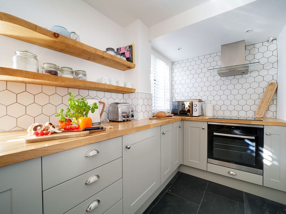 Well equipped and stylish kitchen