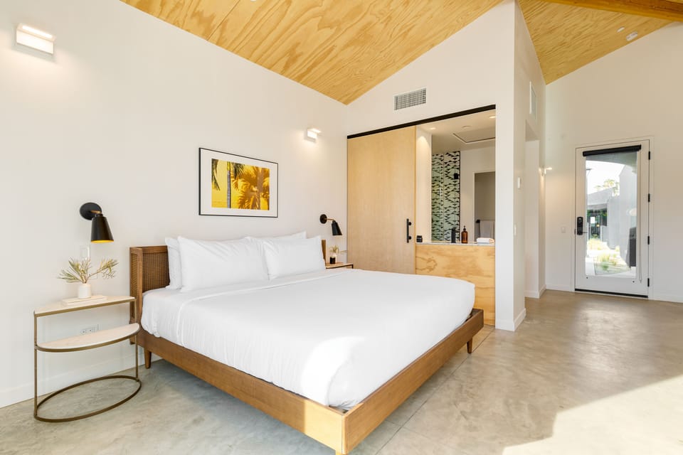 King bed.