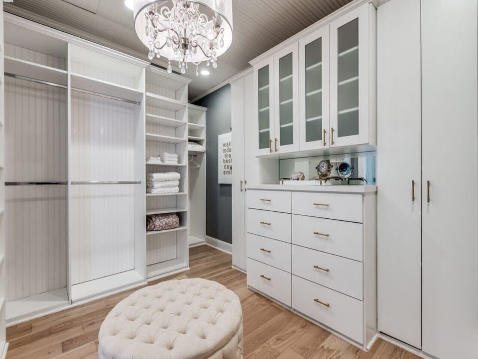 Large walk-in closet