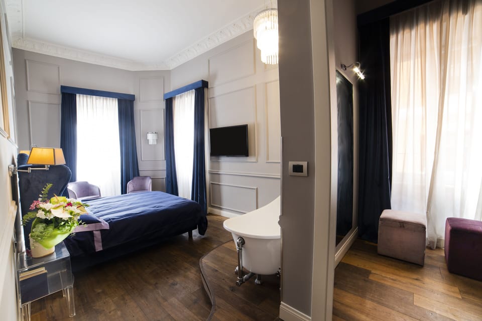 Suite | 1 bedroom, Frette Italian sheets, premium bedding, down comforters