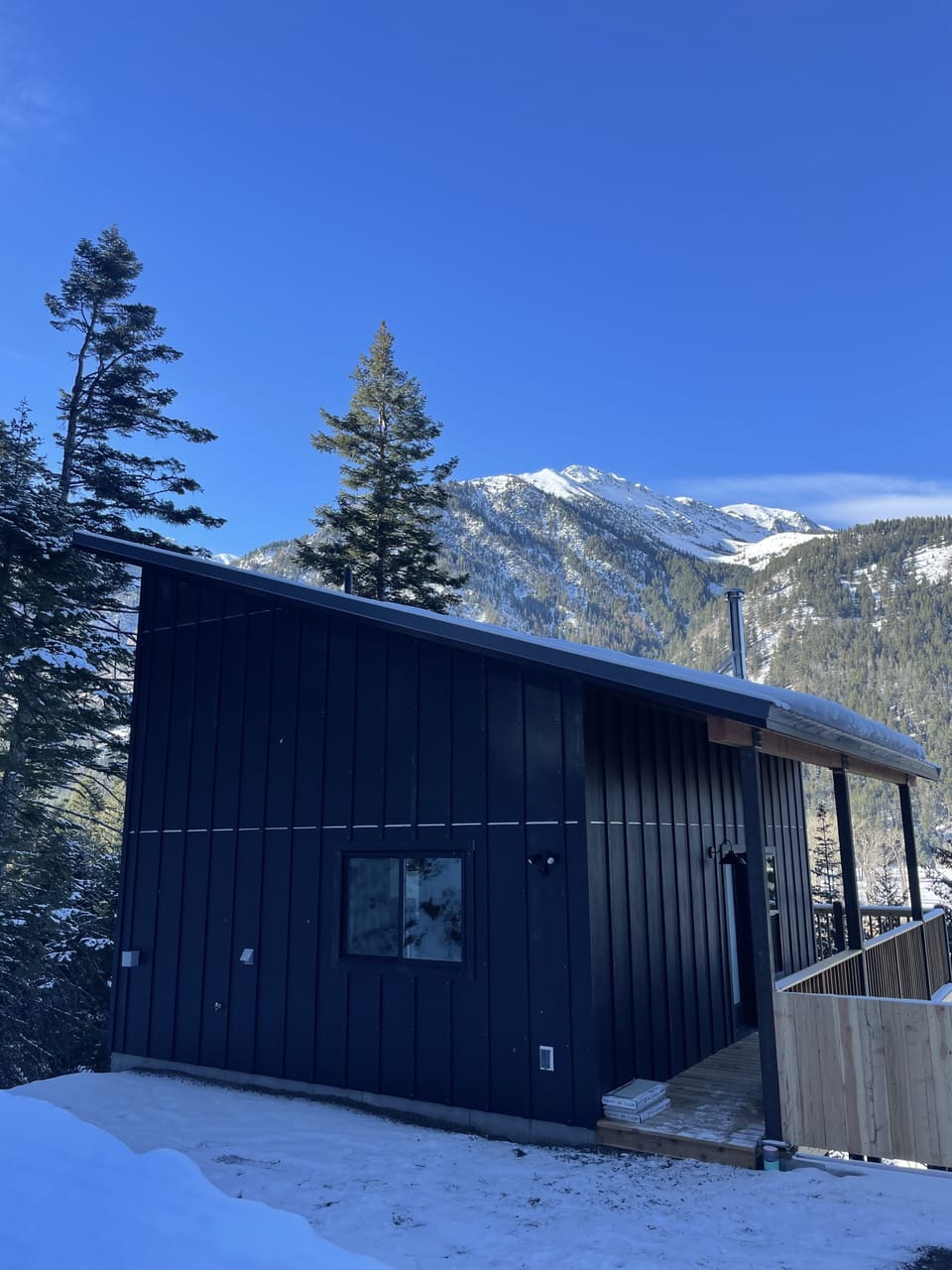 S. Chalet looking over Chief Joseph Mtn.