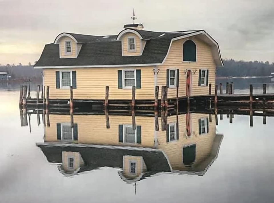 Dock your boat at our boathouse