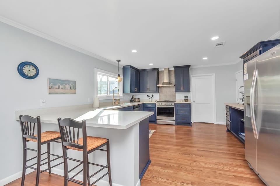 Kitchen Area Open to Dining Room