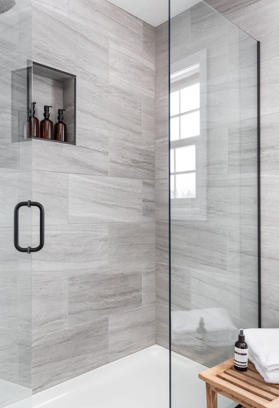 Jump start your day ready for your next adventure in this luxurious primary ensuite. Pamper yourself with a spacious spa showering experience, designed to leave you feeling invigorated!
