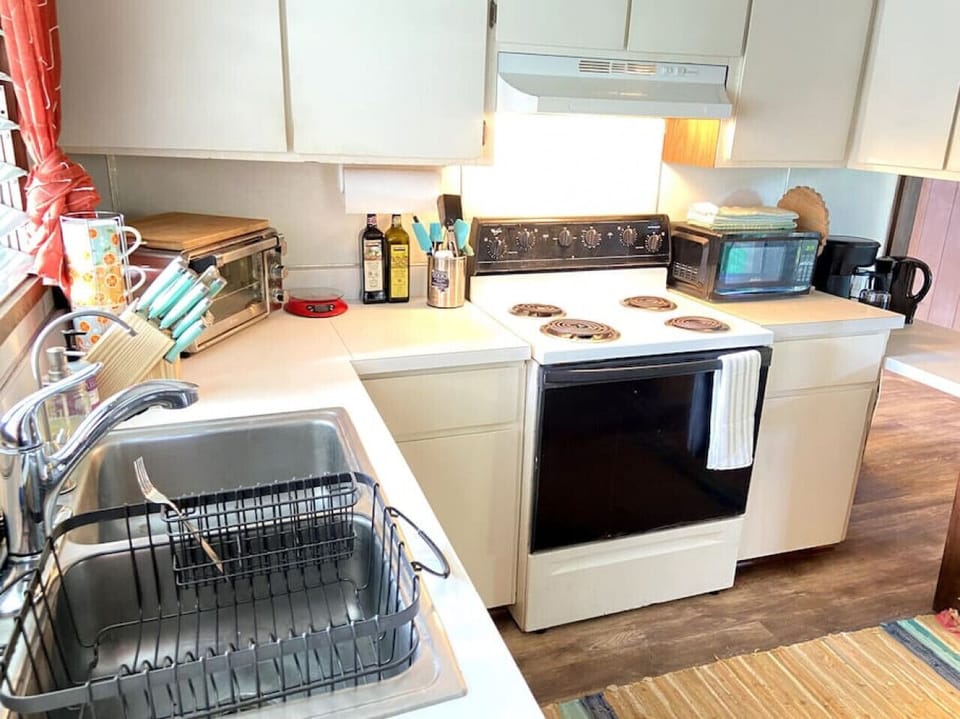 Simple kitchen has everything you need
