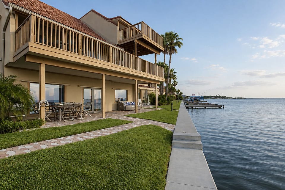the islands longest bayfront yard