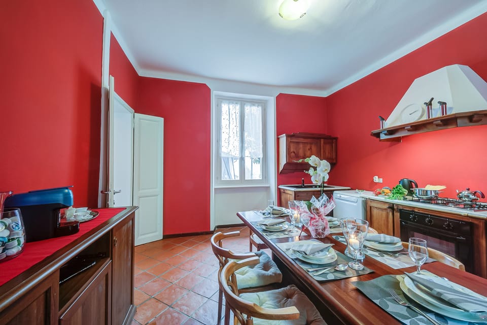 Kitchen and dining area
