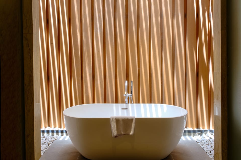 Two Bedrooms King Twin Villa | Bathroom | Free toiletries, hair dryer, slippers, bidet