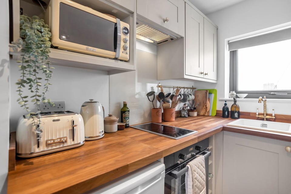 Fully-equipped kitchen where you can also delight in preparing or cooking your daily meals during your stay