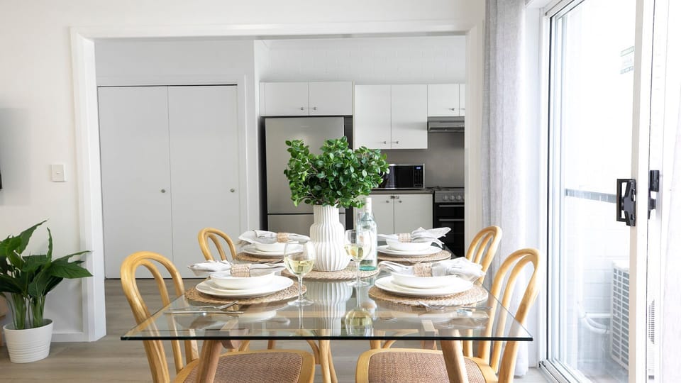8 on Clarence | Dining room | Kitchen | Open and spacious
