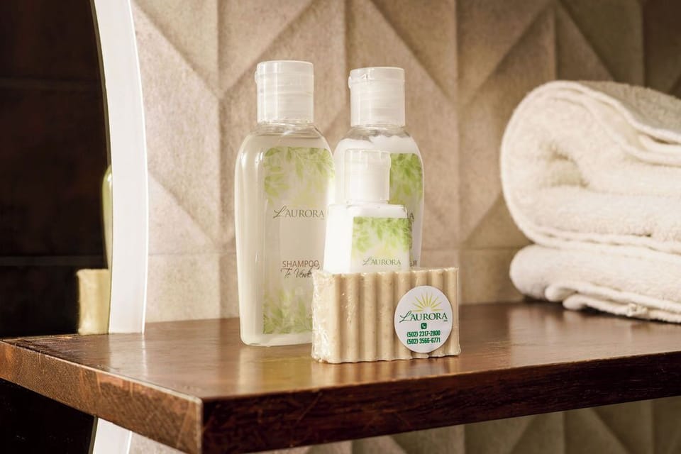 Bathtub, towels, toilet paper