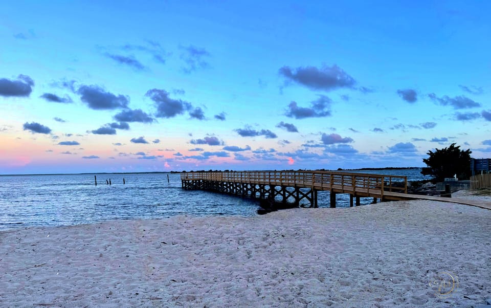 Newly built private pier accessible only by owners and guests of the condos