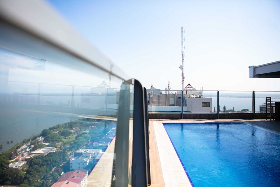 Pool on the rooftop