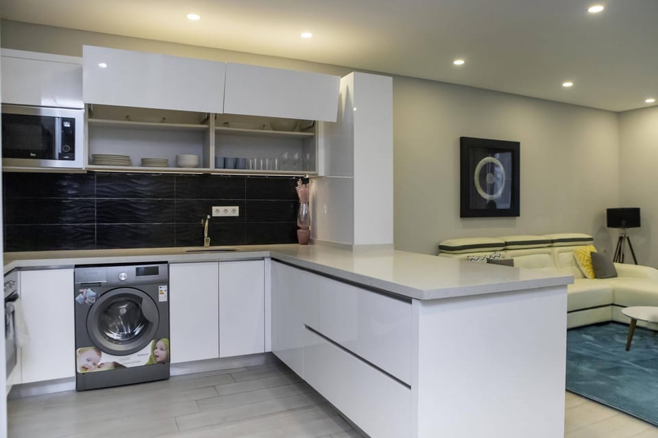Kitchen & living room